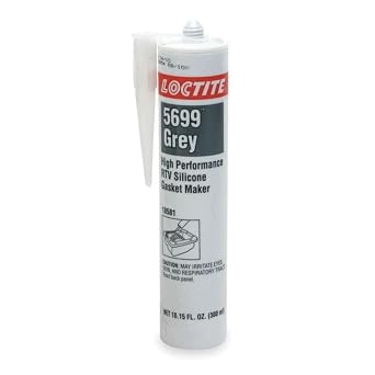 Loctite Oil and Water-, Noncorrosive RTV Gasket Maker, 300 mL, Gray 135270-1 Each