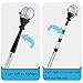 HOW TRUE Golf Ball Retriever, 12ft 15ft 18ft Aluminum Alloy Golf Ball Retriever Telescopic for Water Golf Ball Picker Grabber Golf Accessories Golf Gift (18ft)