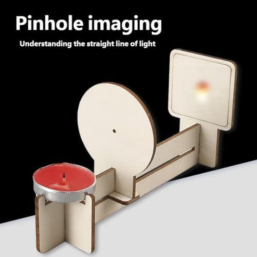 Science Classroom Demonstration Tool Interactive Wooden Optical Imaging Apparatus Educational for Students and Teachers Educational Science Project Set — view 5
