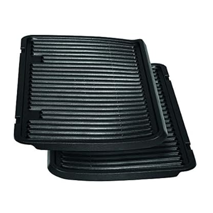 Tefal GC716D Kontaktgrill, Kunststoff, Schwarz, Metallisch, 401 x 229 x 450 mm (LxBxH) – Bild 7