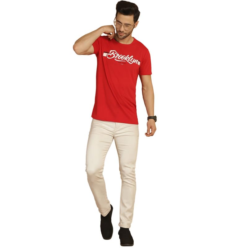 Image of Mack Jonney Regular Fit Mens Tshirts(Pack of 1-MACK632078)