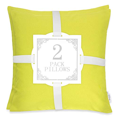 Homey COZY 7H5240-June Accent Pillow, 2 Pack, Lime Homey COZY 7H5240-June Accent Pillow, 2 Pack, Lime
