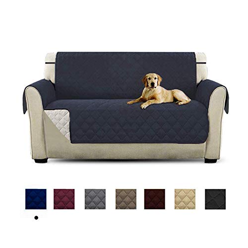 PETEMOO Cubre para Silla, Fundas Decorativas para Sofás Protector De Sofá o Sillón, Dos o Tres Plazas,Protector para Sofás Acolchado Reversible