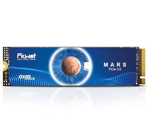 Amazon | Fikwot FX550 NVMe SSD 512GB M.2 SSD PCIe3.0 最大3200MB/秒 