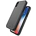 Teelevo Wallet Case for iPhone Xs (2018), Dual Layer Case with Card Slot Holder and Kickstand for iPhone Xs and iPhone X - Black