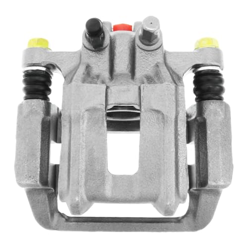 Image of Detroit Axle - Pair Rear Brake Calipers for 2010-2014 Subaru Legacy Outback | Disc Brake Calipers with Bracket Replacement