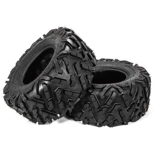 Image of FORERUNNER 27x11-12 ATV Tires, All Terrain ATLAS (Pack of 2, Tubeless) | FORERUNNER 6PR 27x11-12 ATV UTV Trail Sand Mud Off-Road Tires
