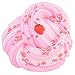 Keemanman Strawberry Butter Slime, Scented DIY Slime Supplies Kit for Girls and Boys, Stress Relief Toy for Kids Education, Party Favor, Gift and Birthday (7oz)