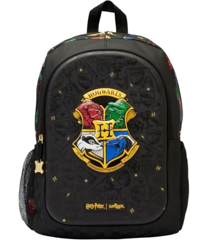 Image of Toys Uncle Smiggle Classic Backpack | Stylish School Bag, Multiple Zipped Compartments, Padded Adjustable Shoulder Straps, Dual Drink Bottle Pockets