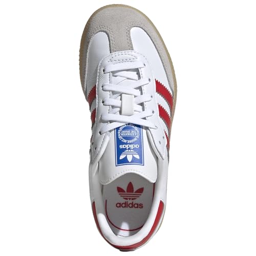 Adidas Originals Samba - Boys' Preschool (JI4465, White/Red)4