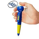 Talkie Toys Products Blah Pen - 12 Hilarious Blah Sayings - Funny Talking Button Pen Gift