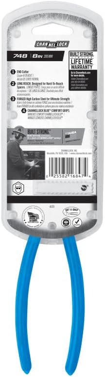Channellock 748 8 End Cutting Long Reach Plier
