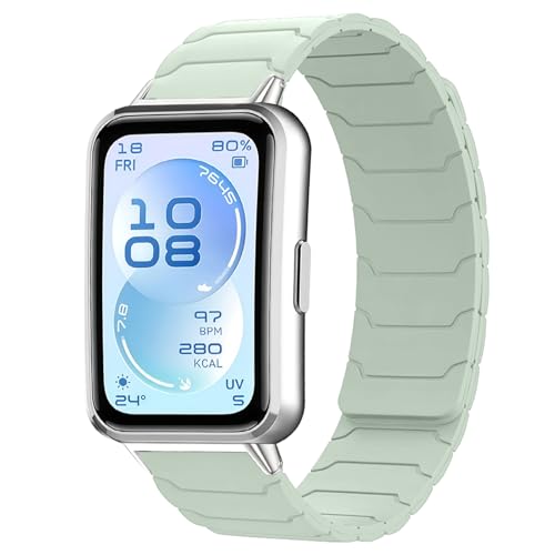 [Hinnwer] �o���h Huawei Band 11 / Huawei Band 11 Pro �Ή� ���C �V���R�� �X�|�[�c ���v�x���g �_�炩�� �h�� �y�� �X�}�[�g�E�H�b�` �o���h �}�O�l�b�g �����x���g �t�@�[�E�F�C�o���h11/11 Pro ��