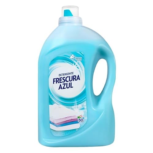 Detergente líquido azul fresco – 50 lavados – Botella de