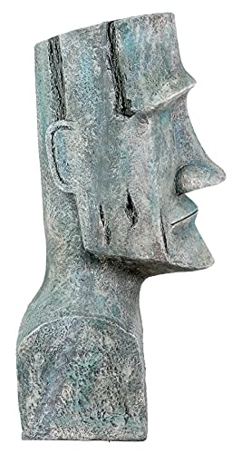 Kindwer A1388 30" Tall Moai Statue, Gray #TOP5