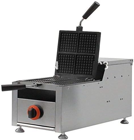 4-Slice LPG Gas Belgium Waffle Iron Maker Machine Baker