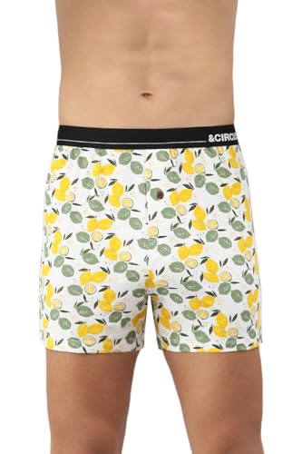 Image of &Circus Men's Puresoft Beechwood Modal Boxers | Ultra Soft Elastane Stretch Mens Breathable Boxer Innerwear Men