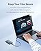 Lexar SL500 External SSD 1TB, USB3.2 Gen2x2 Portable SSD, PSSD up to 2000MB/s Read, 1800MB/s Write, External Solid State Drive with Metal Design, DataShieldTM 256-bit AES Encryption(LSL500X001T-RNBNG) Lexar SL500 External SSD 1TB, USB3.2 Gen2x2 Portable SSD, PSSD up to 2000MB/s Read, 1800MB/s Write, External Solid State Drive with Metal Design, DataShieldTM 256-bit AES Encryption(LSL500X001T-RNBNG)