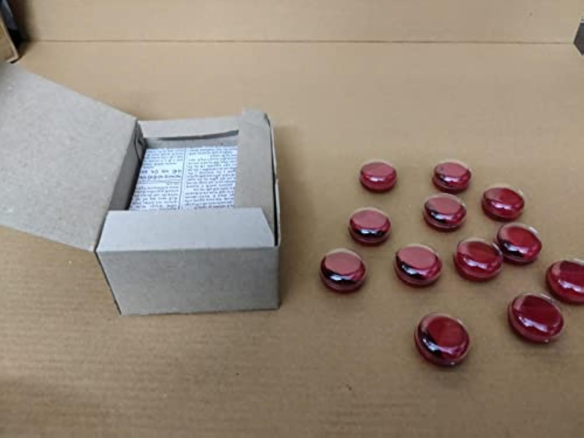 Jewelry Imitation Transparent Plastic Ring & Tops Box