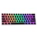 DIERYA x KEMOVE PBT Double Shot Pudding Keycaps, 104 Keys Mechanical Keycaps Set - OEM Profile - Compatible with 60% TKL Full-Size Stand US Layout Mechanical Gaming Keyboard