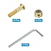 PATIKIL Skateboard Hardware Kit, 1