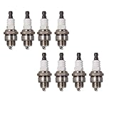 ZLxGMK 2-8PCS Solid Terminal Spark Plug Replacement Compatible with Compatible Models BPMR8Y BPM8Y