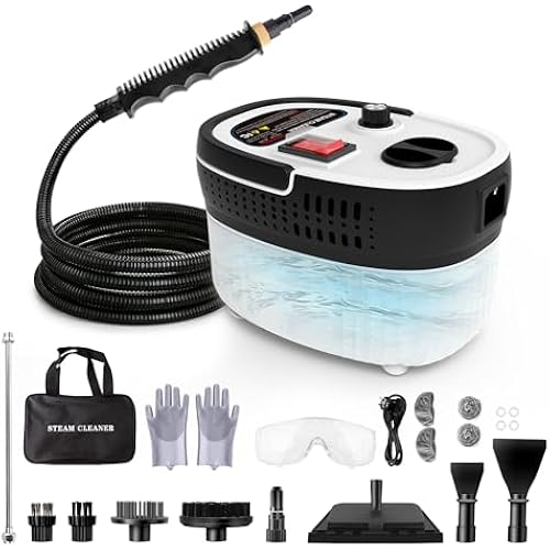 Steam Cleaner with 15-in-1 Kit, Portable Steam Cleaner for Home & Car