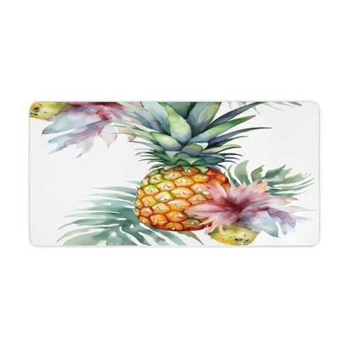 Pads de Escritorio Estilo Piña Tropical 30x60 cm Impermeable