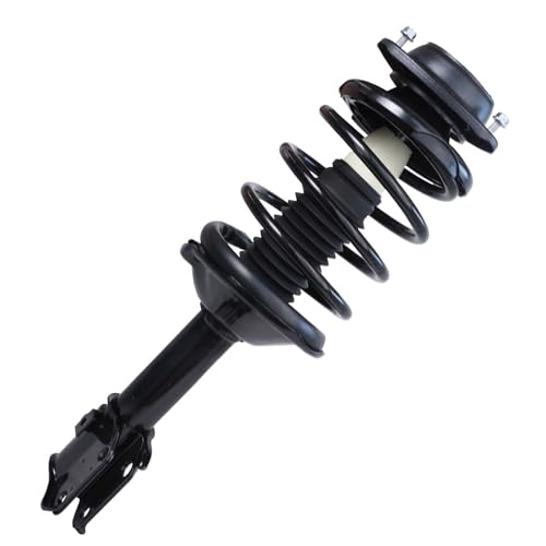 Image of Detroit Axle - 2pc Front Struts for 1998-2002 Subaru Forester 1999 2000 2001, 2 Struts with Coil Spring Assembly Replacement Suspension Ready Shocks