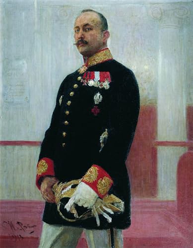 Tableau impressions d'art mural portrait de Vv Gudovich Il'ya Repin pour mur vide