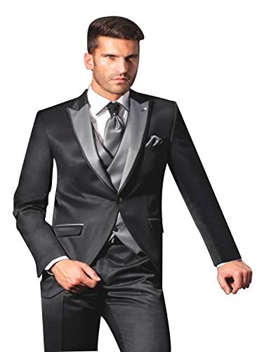 Veste de Costume Homme Blazer Un Bouton Chic pour Mariage et Bal
