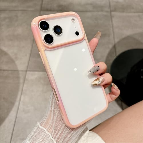 Coque iPhone 17 Rose Éclatant Antichoc avec Contour Renforcé