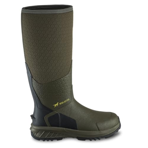 Irish Setter, MudTrek, Unisex, 17", Waterproof, Full Fit, Hunting Boot, Sage4
