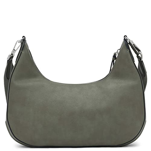 Image of Calvin Klein Womens Clay Top Zip Hobo Shoulder Bag