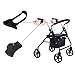 DeaHea 2 Set Rollator Walker Hand Brake Assembly Replacement Handle Without Brake Cable Parts for 4 Wheel Rollator Walker with Seat Seniors Rolling Walkers 3 Wheel Rollators Walkers