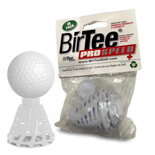 BirTee Golf Tees - PRO Speed Plus with Flexibility &...