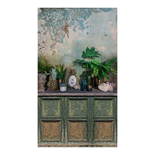 BM212 43 - Papel pintado fotográfico, diseño 3D, madera, piedra, bosque, naturaleza, ciudad, 280 x 159 cm, diseño: efecto 3D vintage Cover