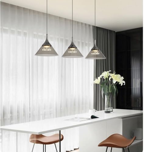 Lampe suspendue chic avec structure en aluminium de haute finition