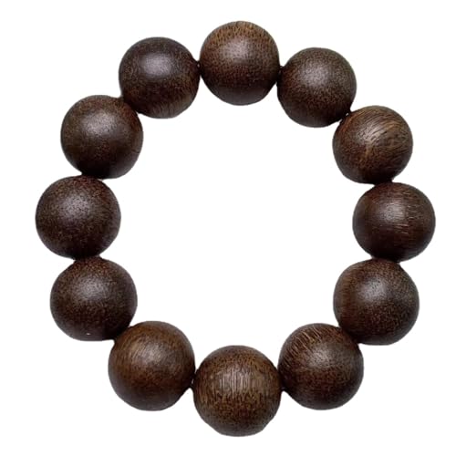 Perles de Bouddha bois d'agar rouge Vietnam bracelet naturel de haute qualité