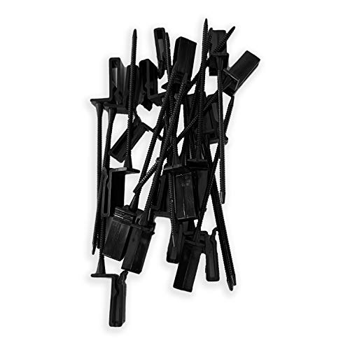 Solar Panel Bird/Critter Guard Fastener Clips | for Attaching Bird and Squirrel Guard Wire to Solar Panels Premium Quality | Installs and Removes Without Damage 100 Plastic ABS Clips - Image 3