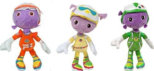 Floogals - BOOMER, FLEEKER and FLO - Set of 3 Plush Figures