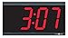 Simplex Compatible 4-Digit, Red LED 110V Digital Clock by Pyramid(41357G)