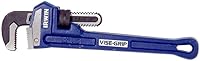 Vista 2 de IRWIN Tools VISE-GRIP - Llave de tubo, hierro fundido, mandíbula de 6 pulgadas, longitud de 48 pulgadas (274108), azul