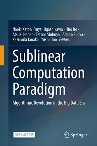 Sublinear Computation Paradigm: Algorithmic Revolution in the Big Data Era (English Edition)