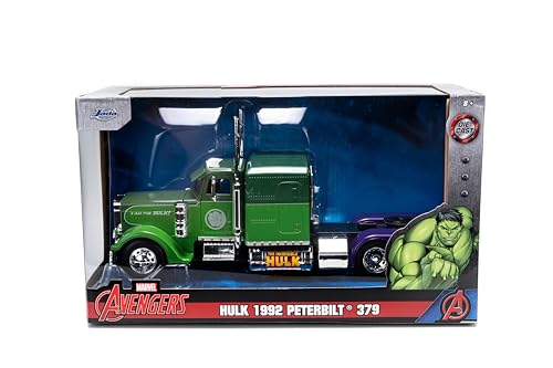Jada 1:24 Peterbilt 379 Big Rig Hulk Edición miniatura 7
