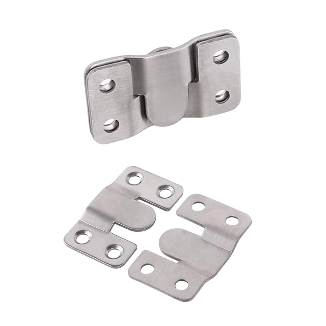Timber Acoustics® Heavy Duty Stainless Steel Wall Mounting Brackets for Acoustic Panels, Mirrors, Photo Frames, Shelves and Headboards, Invisible Concealed Wall Mount Hardware (Set of 2)-picture-32