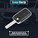 X AUTOHAUX 2 Button Replacement Key Fob Case Keyless Entry Remote Key Shell Cover for Citroen C2 C3 C4 C5 C6 C8 for Peugeot 206 207 208 307 with Blade CE0523