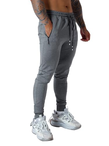 Punwet Mens Casual Jogging Sweatpants for Active Workout