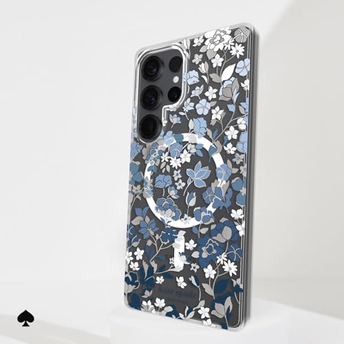 kate spade new york Samsung Galaxy S25 Ultra Case - [Magnetic and Wireless Charging] - Designer Phone Case - Flowerbed Blue Gems by kate spade new york - Used condition - Image 6