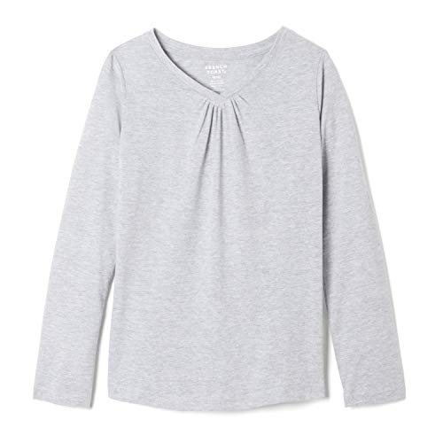 Image of French Toast Girls' Long Sleeve V-Neck Tee
